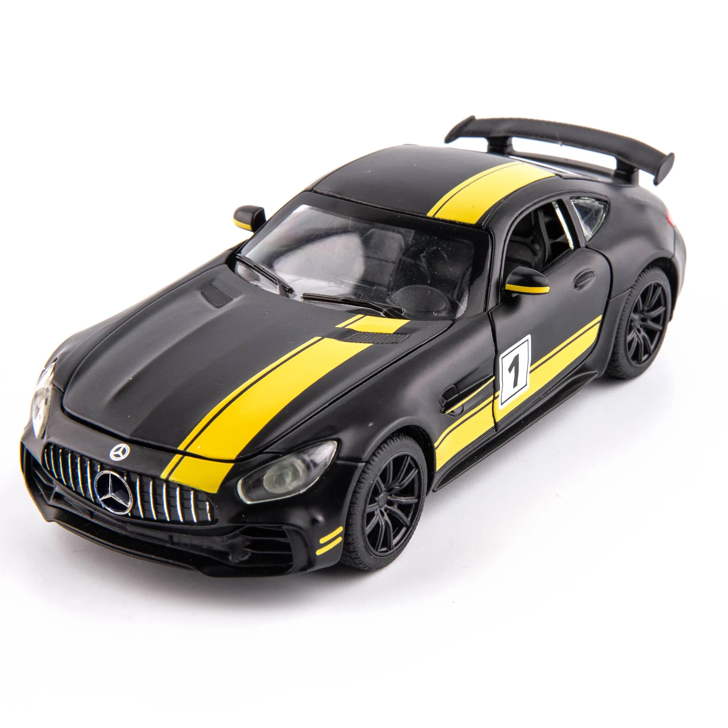 1:32 AMG GT Sports Car Model Car Diecast Toy Vehicle Kids Pull Back Gift Green 