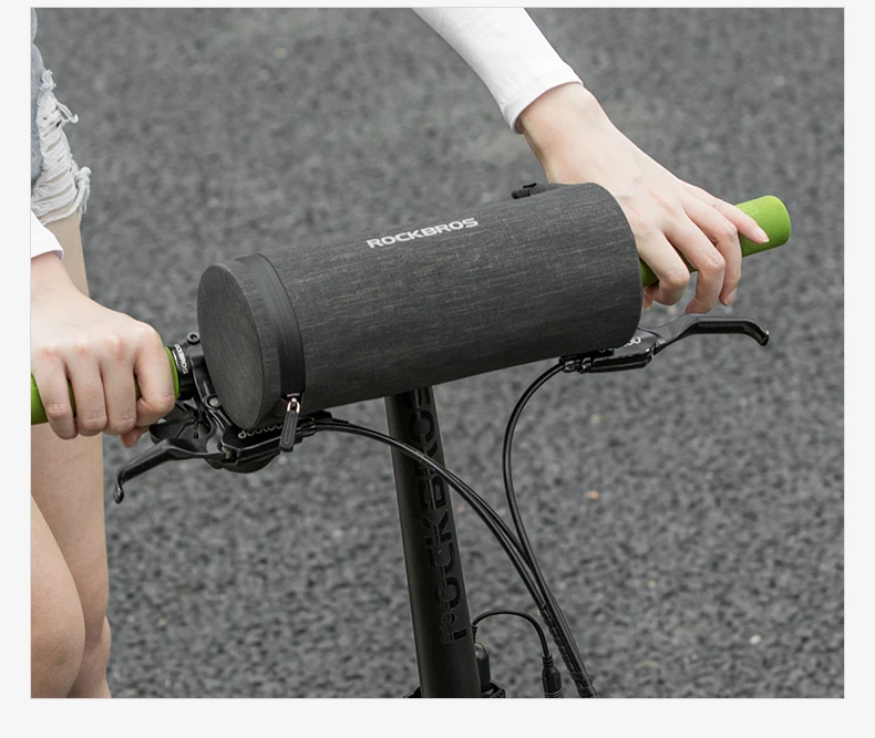 ROCKBROS велосипедная сумка на руль передняя труба велосипедная корзина водонепроницаемая велосипедная сумка большой емкости рюкзак для велосипеда аксессуары