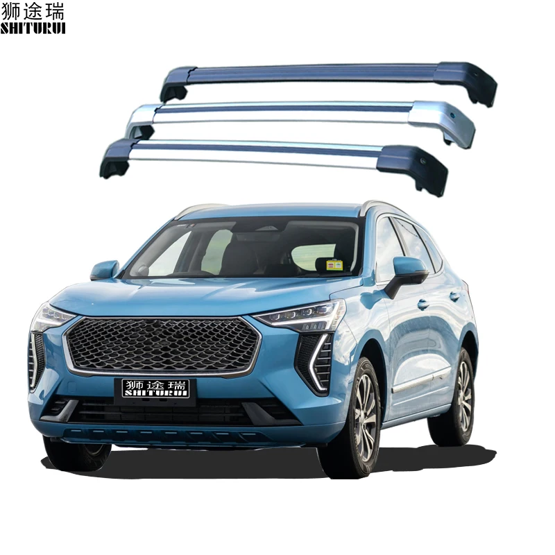 2pcs Roof Bars For Haval Jolion, 5dr Suv 2021+ Aluminum Alloy Side Bars