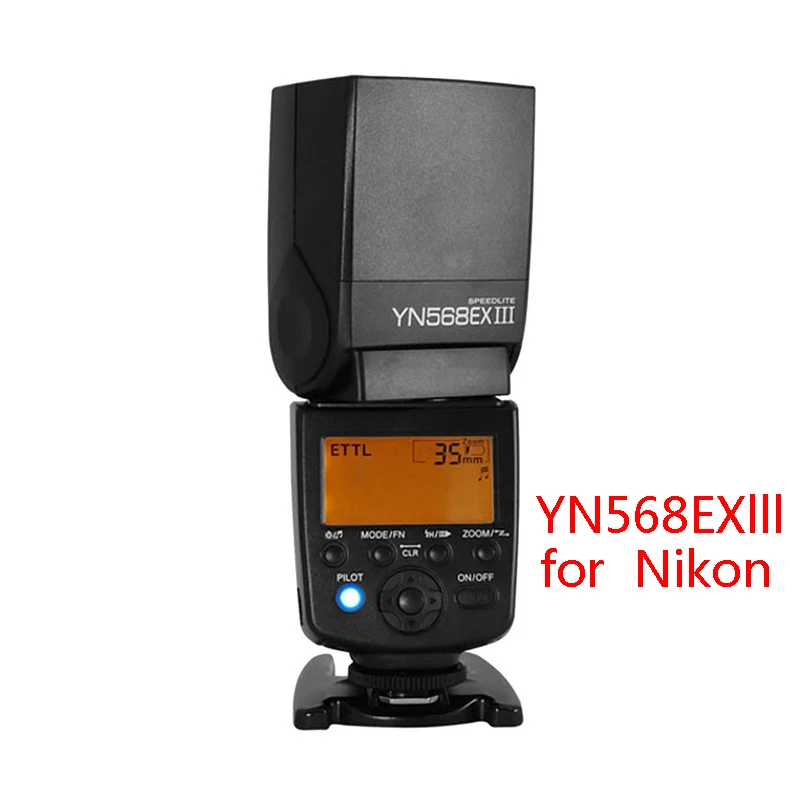 YONGNUO YN568EX III YN568-EX III Беспроводная ttl HSS Вспышка Speedlite для Canon 1100d 650d 600d 700d для Nikon D800 D750 D7100 D610