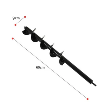 

Replacement Spiral Drill Bit Black Universal Hole Dig Seedling Weeding