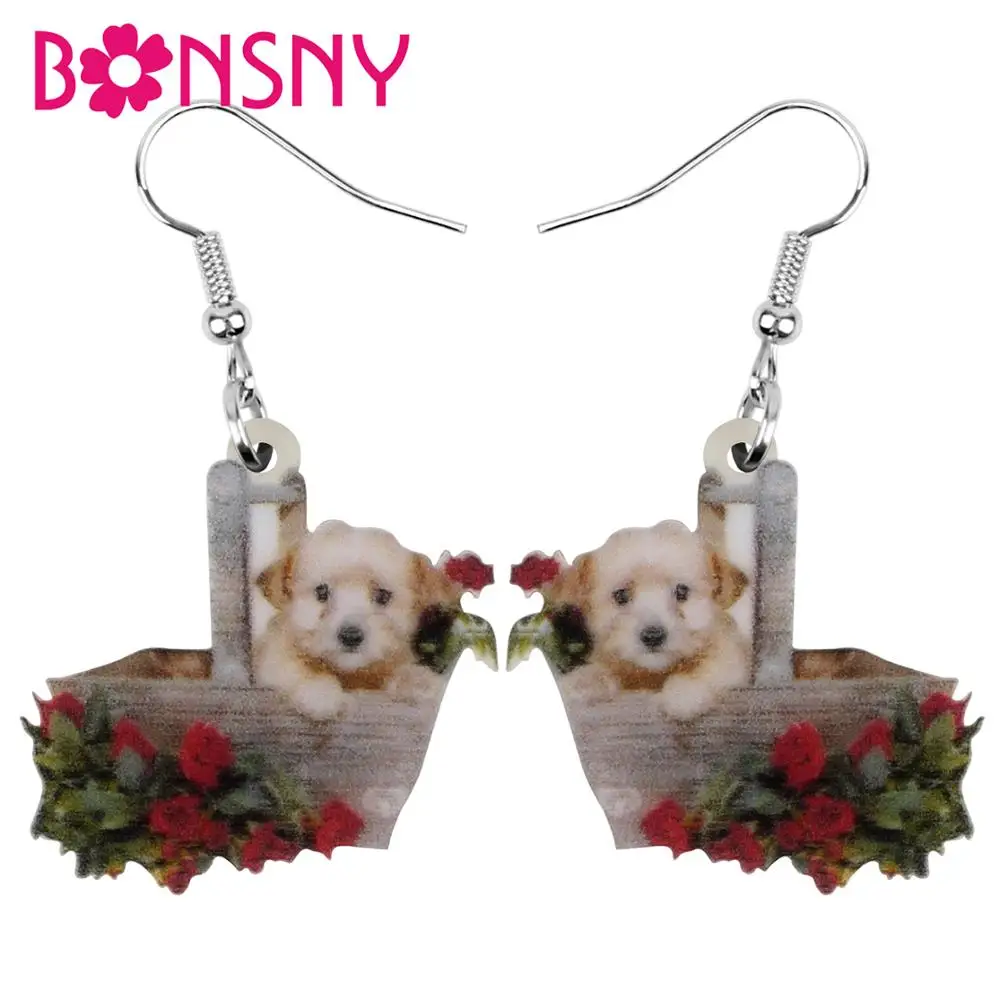 Bonsny акриловые ювелирные изделия для женщин и девушек подростковые украшения в