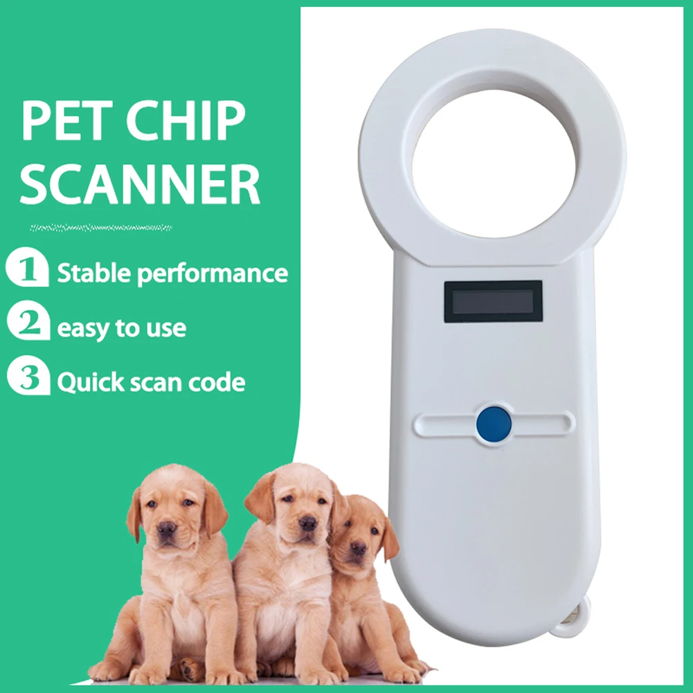 Lecteur De Puces Transpondeur Pet scan Pour Animaux Scanner numérique sensible pour animaux de compagnie, lecteur  d'identification d'animaux, transpondeur USB, portable, puce, pour chien,  cheval, ISO11784/5 | AliExpress