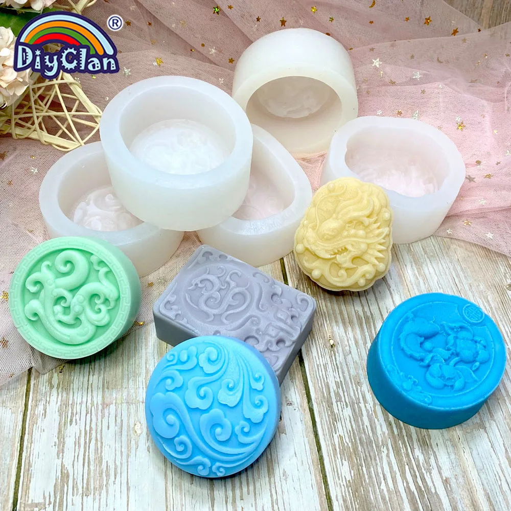 3styles Baby Dragon Silicone Mold for Soap Resin Pendent Diy