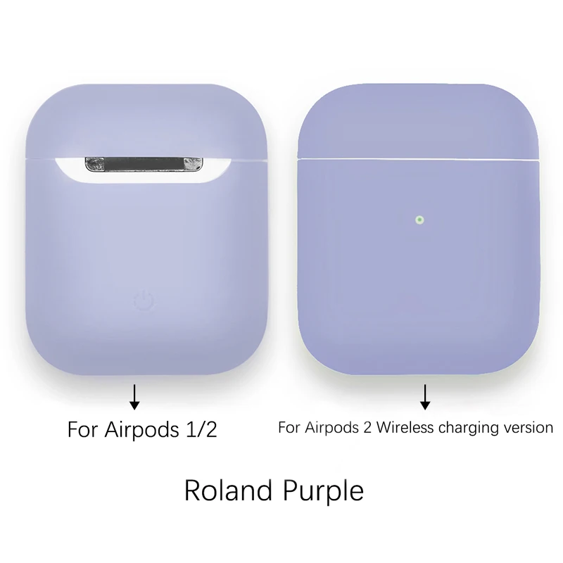 Soft Silicone Cases For Apple Airpods 1/2 Protective Bluetooth Wireless Earphone Cover For Air Pods Luxury Charging Box Bags