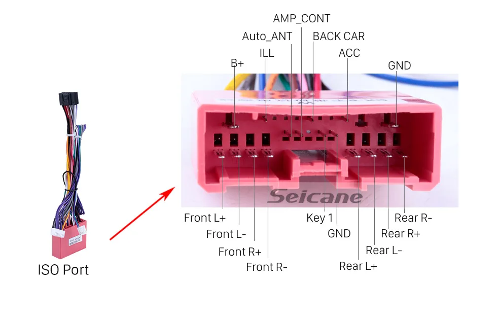 Seicane Android 8,1 Android 8,1 Автомобильный gps мультимедийный плеер для старой Mazda 2004 2005- 6 поддержка управления рулевым колесом OBD2