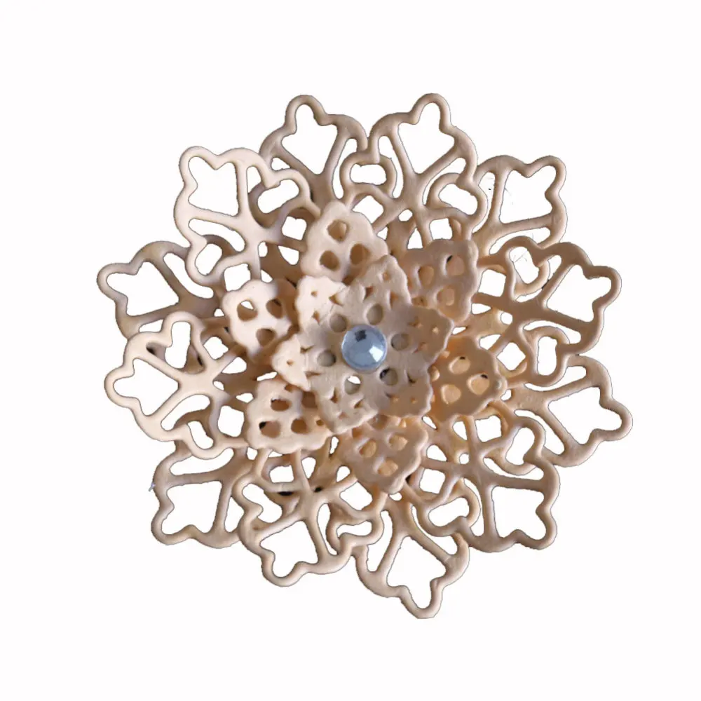 

Multi Layered 3D Flower Metal Cutting Dies For Scrapbooking Card Making Decorative Embossing Clear Stamps and Dies New Crafts