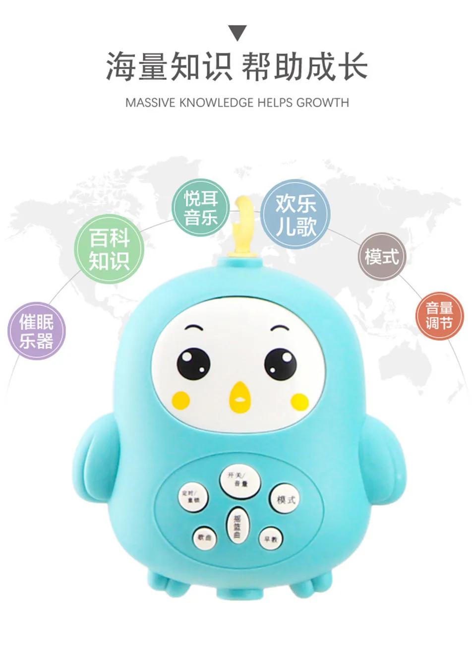 Early Learning Kids Toy Baby Rattle Infant Toys For 0-12 Months 4305 contents Crib Mobile Bed Bell With Music And remote control