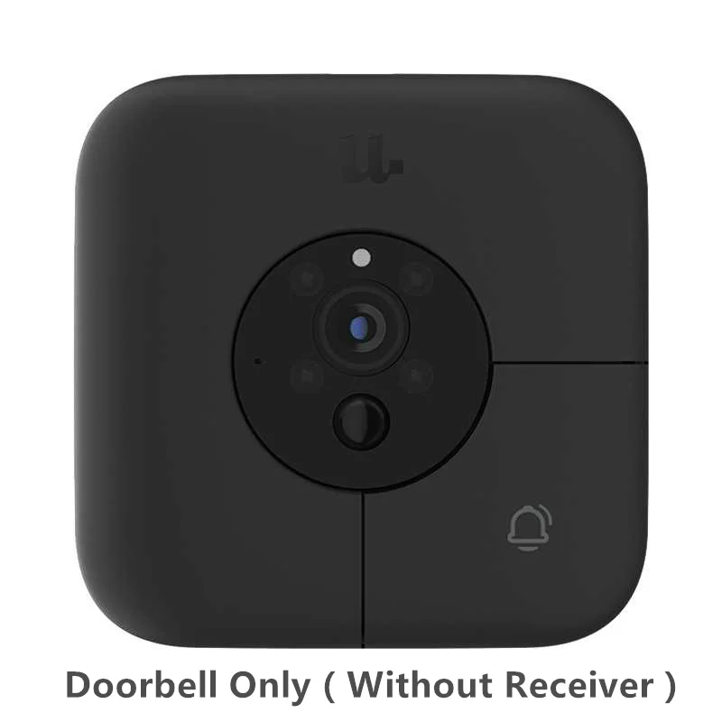 MI Mijia Youdian умный видео дверной звонок R1 AI идентификация лица HD 1080P 120 ° ИК ночного видения видео дверной звонок Набор для приложения Mihome - Цвет: Gray Doorbell