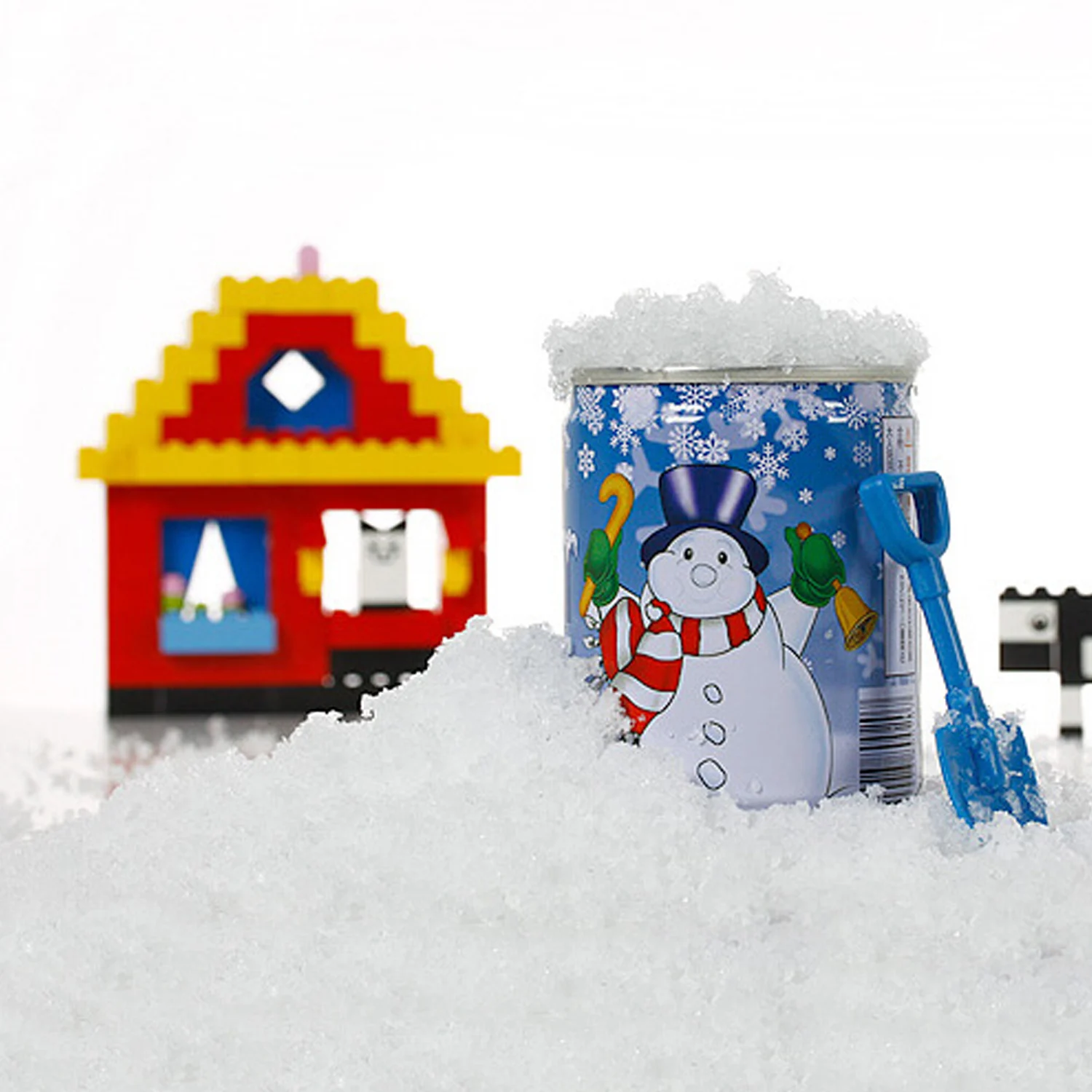 Behogar 2 шт удивительные DIY мгновенное поддельное Моделирование Пушистый Snow Powder искусственный Снеж. Порошок для рождественского свадебного фестиваля для праздников и вечеринок украшения