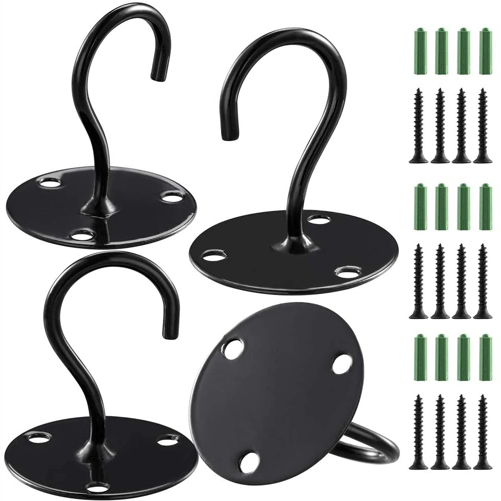 

8Pcs Metal Wall Mounted Ceiling Hooks for Hanging Plants, Structure Lanterns Flower Pots