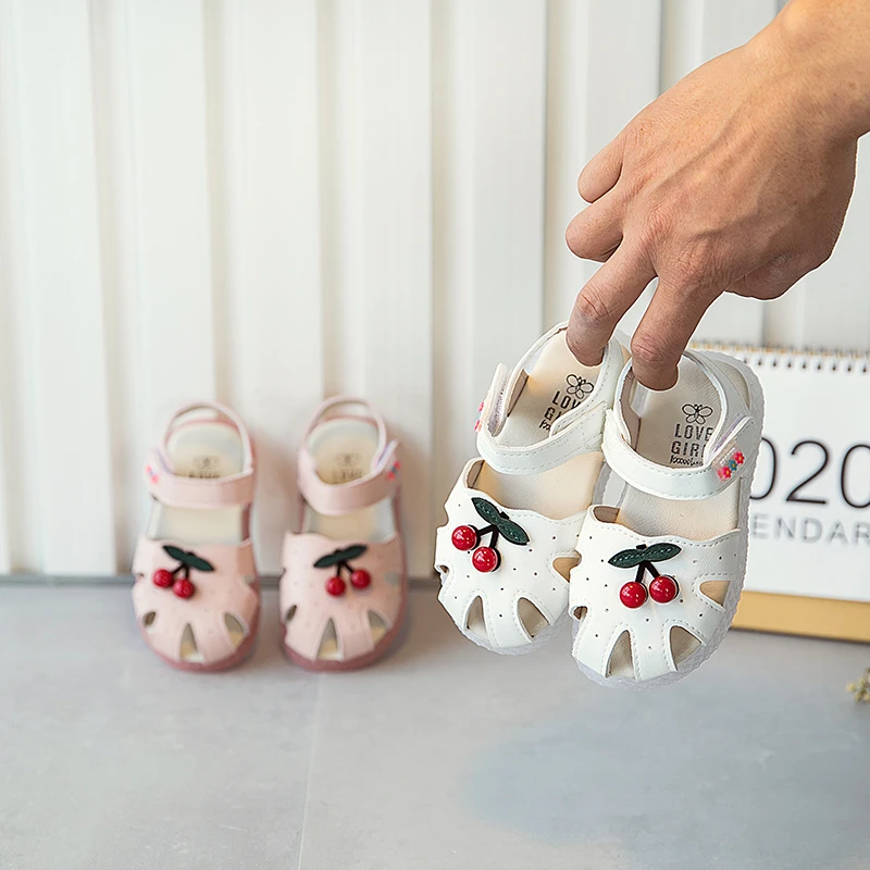 baby slip on sandals