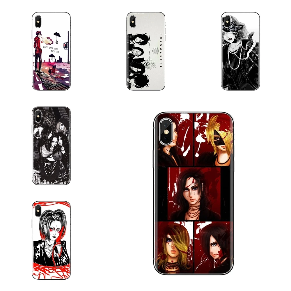 TPU Shell Covers The GazettE Ugly Fan Art Anime For Sony Xperia Z Z1 Z2 Z3 Z5 compact M2 M4 M5 E3 T3 XA Aqua LG G4 G5 G3 G2 Mini |