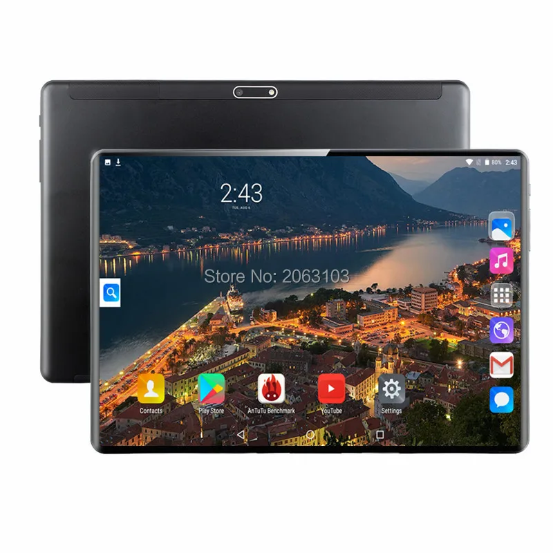 Оригинал 10 дюймов 3g/4G телефон планшетный ПК Android 9 0 Octa Core ram 6 ГБ rom 128 Гб Две sim карты