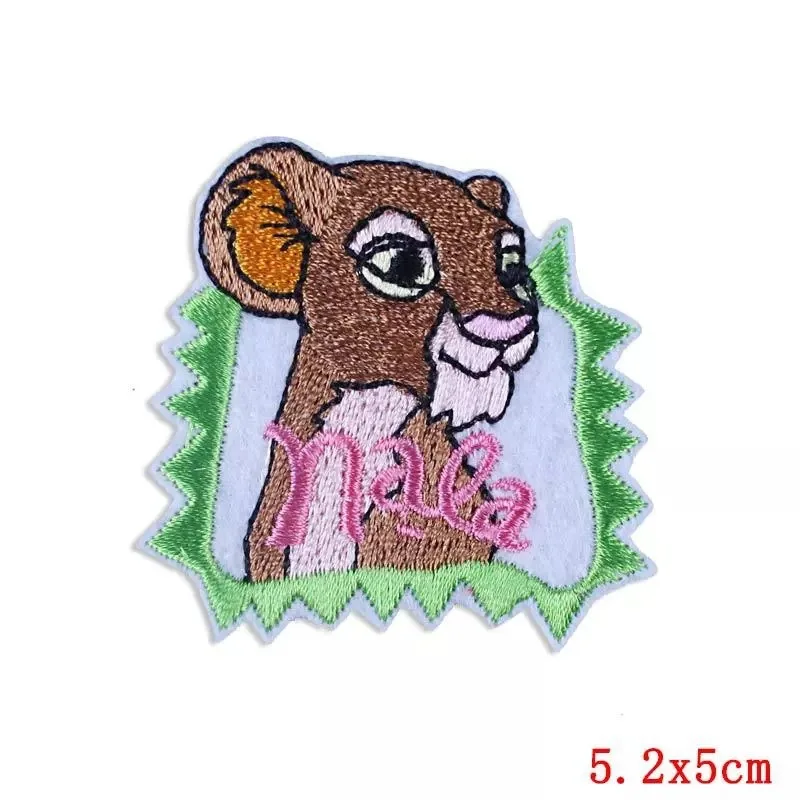 The Lion King Simba patch ironing application for clothing iron on patch stripes for clothes application of one another sticker