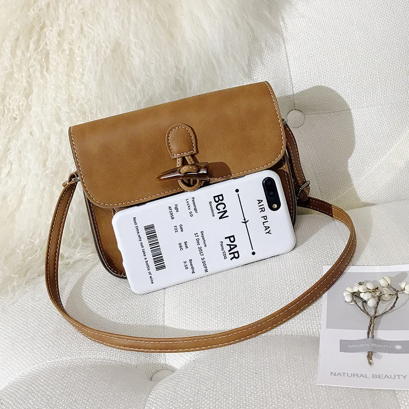 Женская маленькая квадратная сумка, Дамская Автомобильная линия, модная сумка, Ретро стиль, сумки через плечо, сумка для мобильного телефона