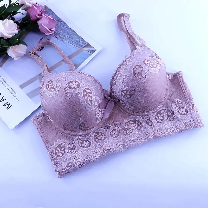 Beauwear сексуальные бюстгальтеры для женщин пуш ап кружевной бюстгальтер мягкий с