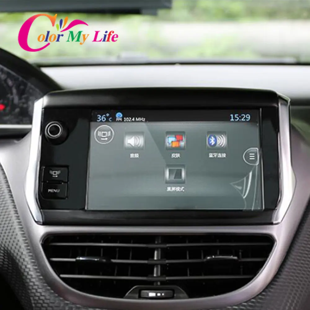 15,2x9,1 см Автомобильная gps навигация Закаленное стекло Защитная пленка для peugeot 3008 2008 508 3008gt 4008 аксессуары