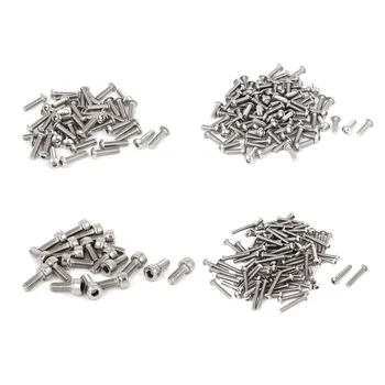 

11mm Long M3x10mm Stainless Steel Hex Socket Button Head Screws 100pcs