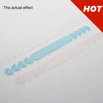 

10Pcs/LOT Soft Face Mask Ear Hooks Buckle Kids Adjustable Earache Ear Pain Prevention Health Care Suppies Mask Extension Belt