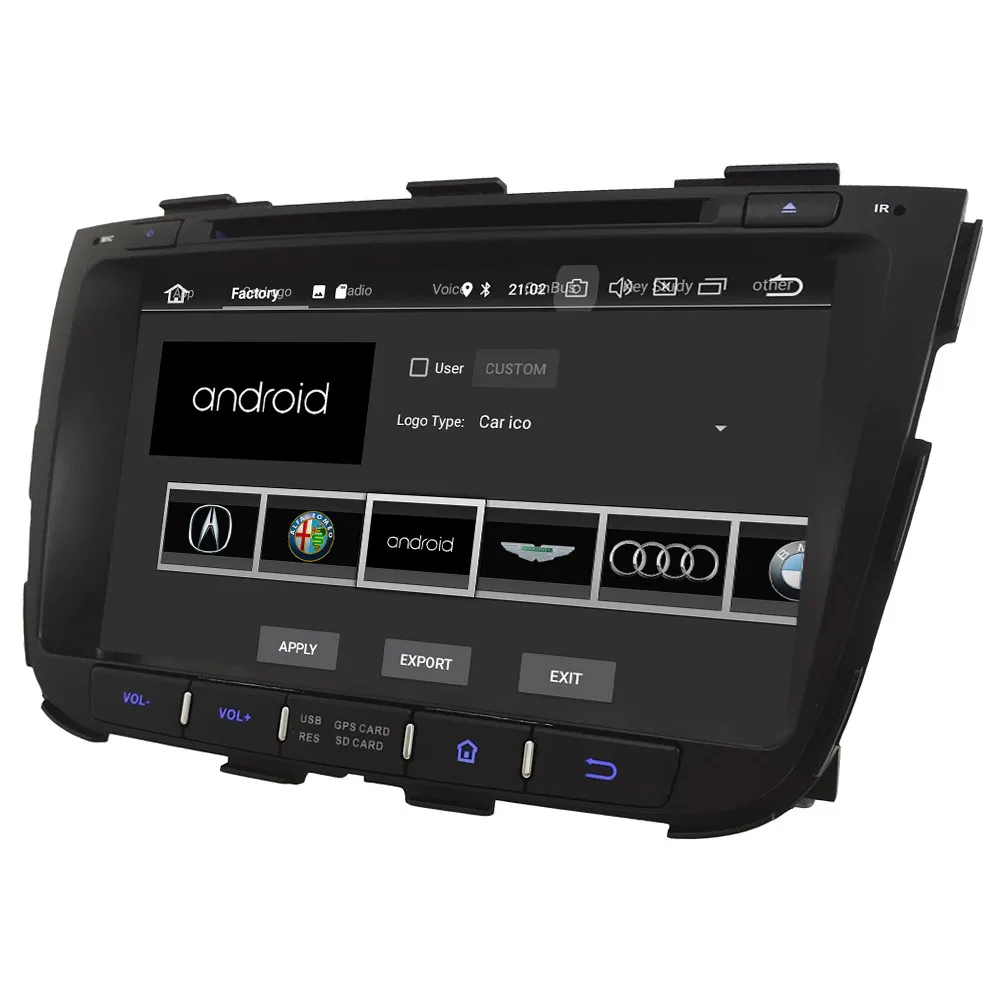Klyde ips 4G Android 9,0 Восьмиядерный 4 Гб ОЗУ 64 Гб ПЗУ DSP BT автомобильный DVD мультимедийный плеер радио gps ГЛОНАСС для Kia Sorento 2013