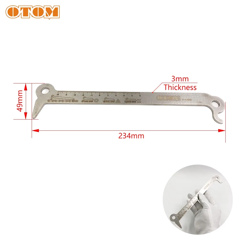 Herramienta Motion Pro Slack Setter Pro 08-0674 Para Ajuste De Tensión De Cadena De Transmisión