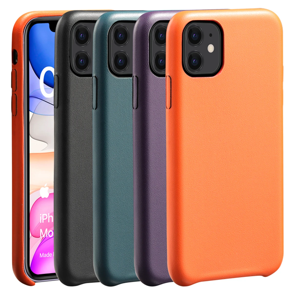 Чехол для iPhone 11 pro X XR Xs max 7 8 + роскошный фланелевый чехол из искусственной кожи с
