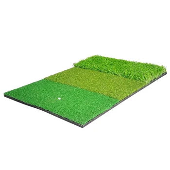 

Golf Practice Mat Hitting Mat for Outdoor Indoor Golf Training Aids Green 3 Colors Long and Short Grass 40X60cm