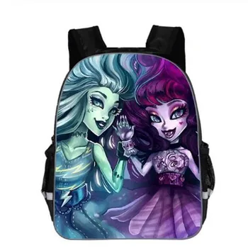 

New Fashion children's cartoon backpack Monster High breathable shoulders bag schoolbag Anime school bags 11-18 inch