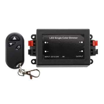 

DC 12V Single Color LED Dimmer Controller + RF remote control