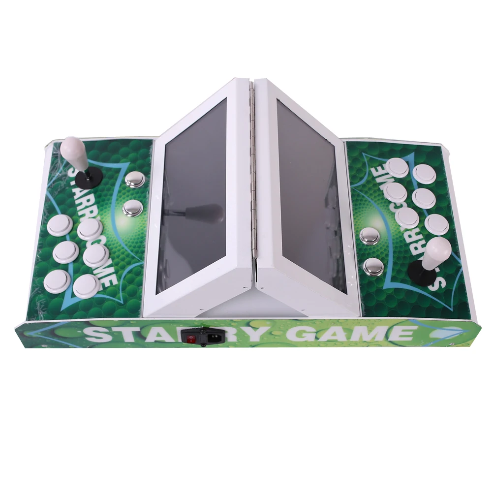 1or 2 игроков 10 дюймов ЖК-дисплей Экран мини bartop игровые автоматы ящик Пандоры комплект игровой консольный ящик 2500 в 1