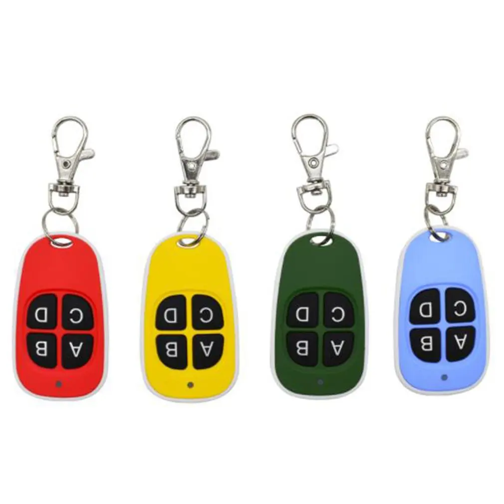433MHZ Copy Remote Control Garage Door Durable Remote Control With Emission LED And Low Battery Indicator - Famidy.com