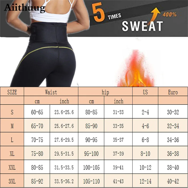 Pantalon de Sauna en néoprène pour femmes, pantalon de perte de poids,  d'entraînement à la taille, Legging amincissant, contrôle du ventre -  AliExpress