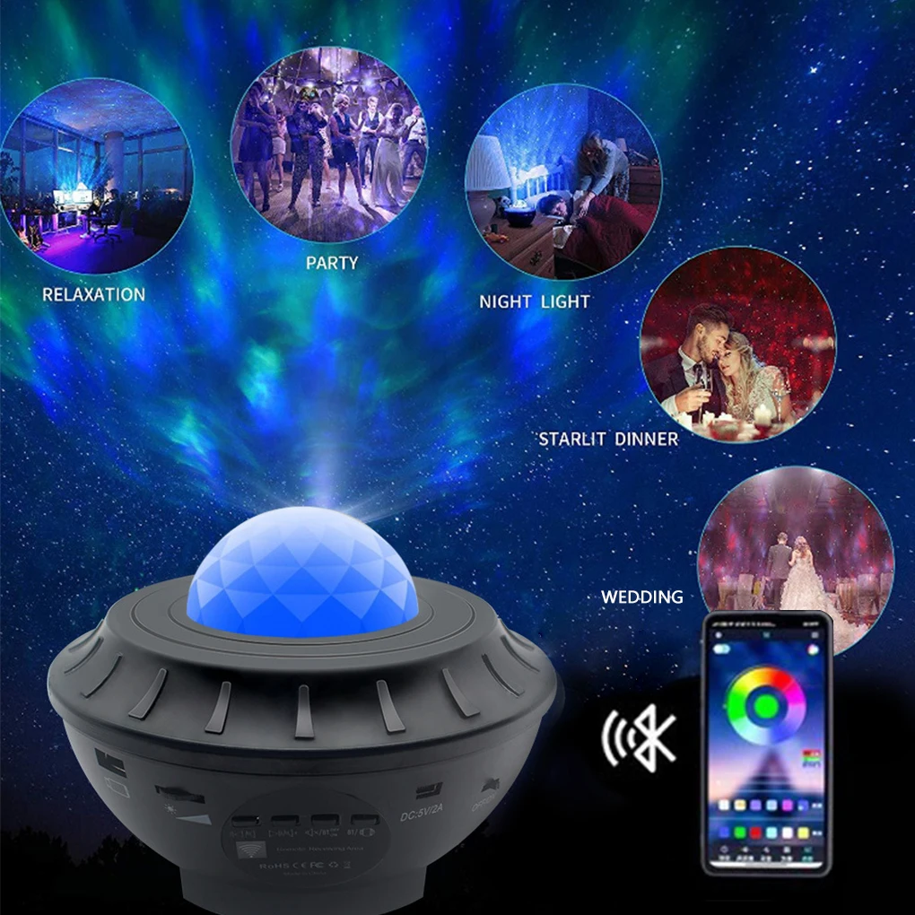 LED Star Projector Night Light Galaxy 