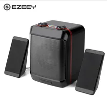 Объемные Стерео Компьютерные колонки домашний кинотеатр мультимедийный комбинированный сабвуфер USB порт 2,1 Настольный громкоговоритель для ноутбука