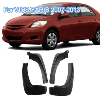 

4Pcs Universal Mud Flaps Mudguards Splash Guards Fender for Toyota VIOS / YARIS / LIMO / BELTA Sedan 2007-2013