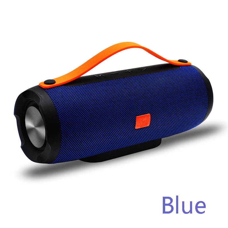 Blue E13 Мини Портативный беспроводной Bluetooth динамик стерео динамик телефон радио музыка сабвуфер Колонка s для компьютера с TF FM - Цвет: Blue
