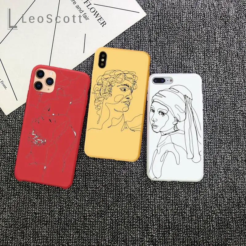 

Funny Face Abstract Cartoon Phone Case Candy Color for iPhone 11 12 mini pro XS MAX 8 7 6 6S Plus X 5S SE 2020 XR