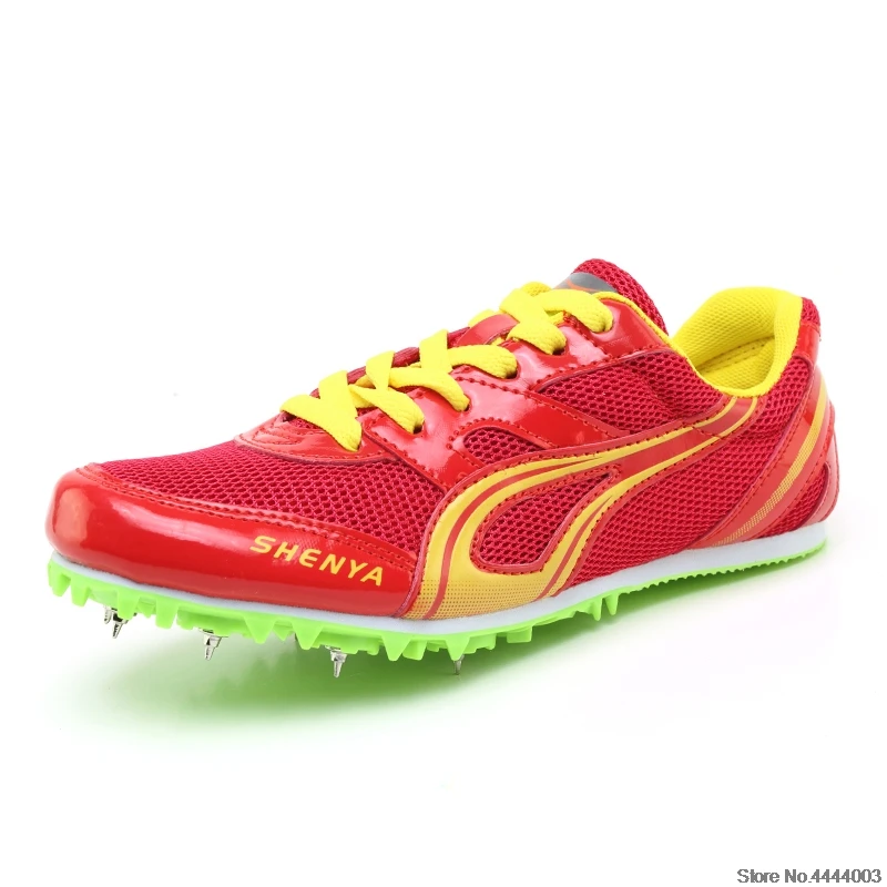 Кроссовки унисекс с шипами для бега и тренировок, дышащие кроссовки для мужчин и женщин, легкие кроссовки для бега, D0441
