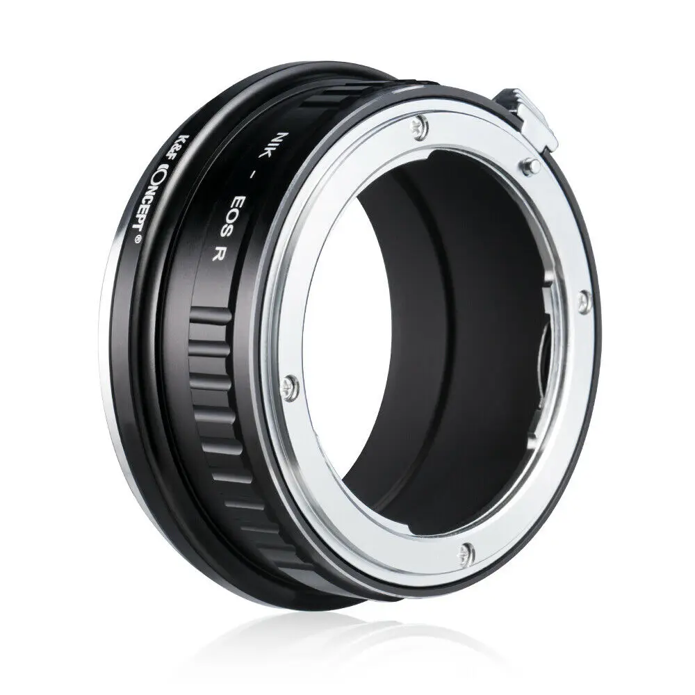 Concept-nik-eos r Adaptador para Nikon f Auto d Mount Lens Canon Eos rf Mount Câmera rf rp r1 r3 r5 r6 r7 r8 k & f - Image 2