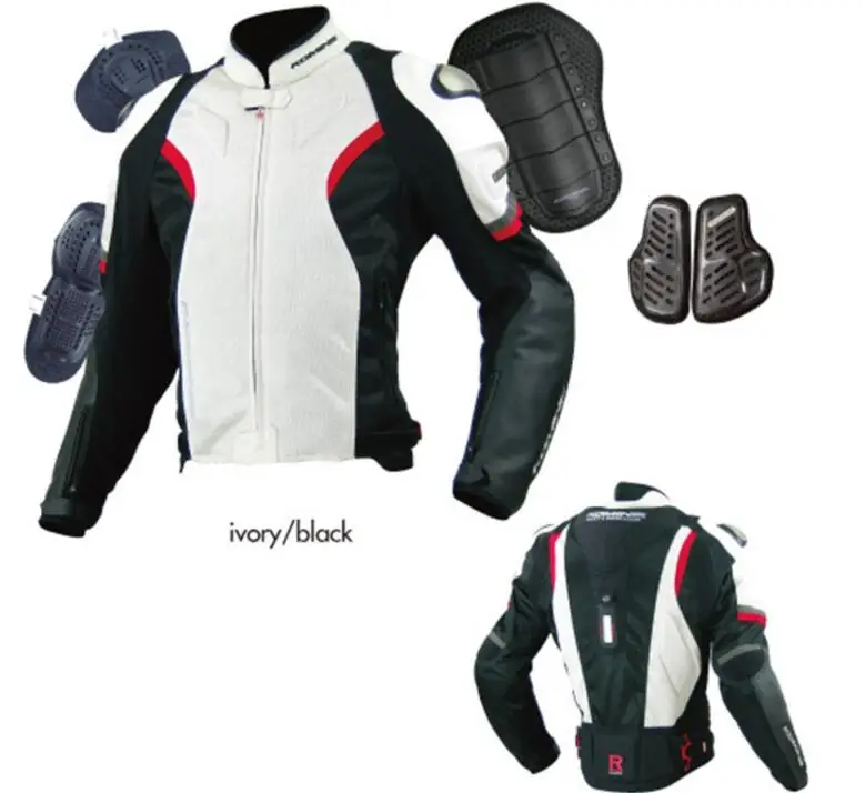 1 комплект новых мужских летних дышащих сетчатых костюмов из внедорожной мотоциклетная куртка и брюки