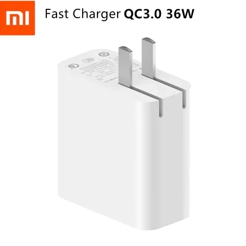 Оригинальное зарядное устройство Mijia 36 Вт, 2 USB-A порта, быстрая зарядка, двойной QC 3,0, USB выход, быстрое зарядное устройство, адаптер питания для IOS, samsung, huawei