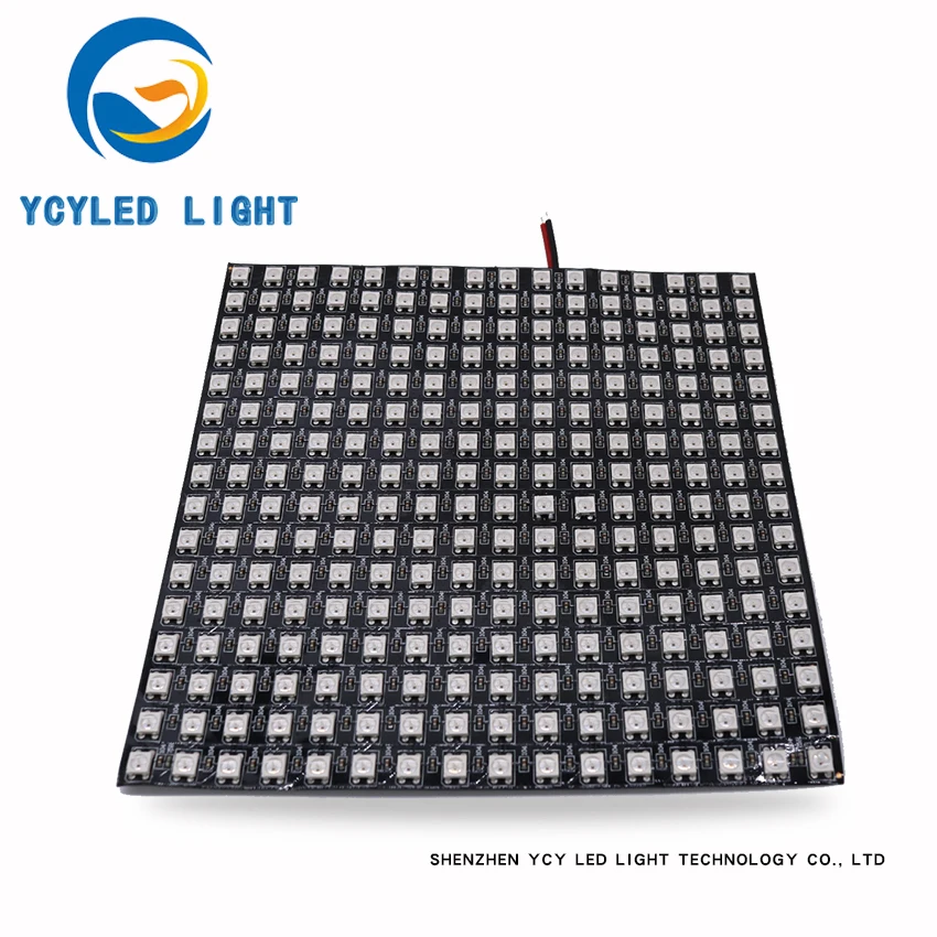 Гибкий светодиодный матричный дисплей 5 в 8x8 16x16 8x32 sk6812 arduino pixel screen ws2812b neopixel