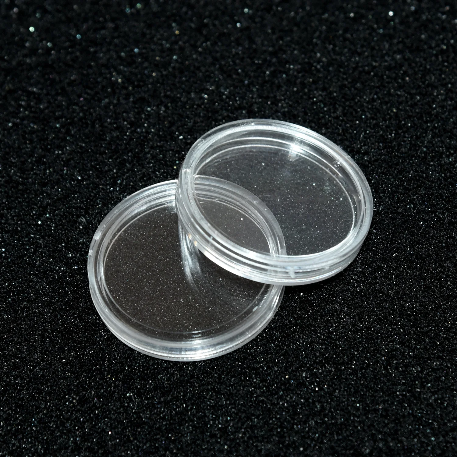 100pcs 27/30mm Coin Capsule box holder Capsules Container with Storage Organizer Box For Coin Collection Coin Case Storage Box