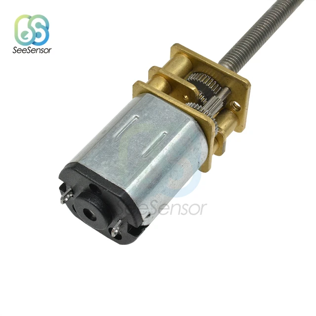 DC 3V/6V/12V N20 Mini mikro Metal motoreduktor DC silniki wał M3 x 55mm 15/30/60/100/150/200/300/400/500/600/800/1000 obr/min - Image 4
