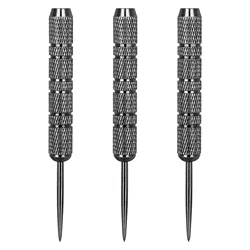 CyeeLife Premium Steel Dart Barrels Set - Heavyweight Trio (18g Black)