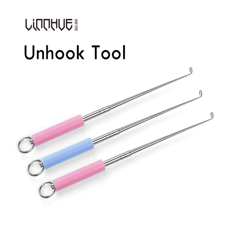 

Japan Decoupling Device 1PCS 12.5cm 302 Stainless Steel High Quality Out Of Hooks Fishing Tackle Hook Metal Steel Auxiliary Tool