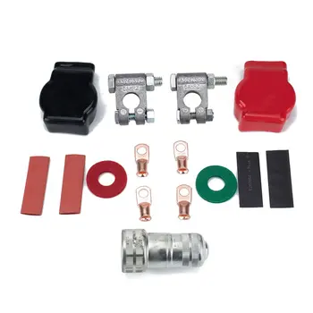 

Vehicle Car Positive and Negative Battery Clamp Wiring Cleaning Kit Cleaning Set Maintenance Universal Tools