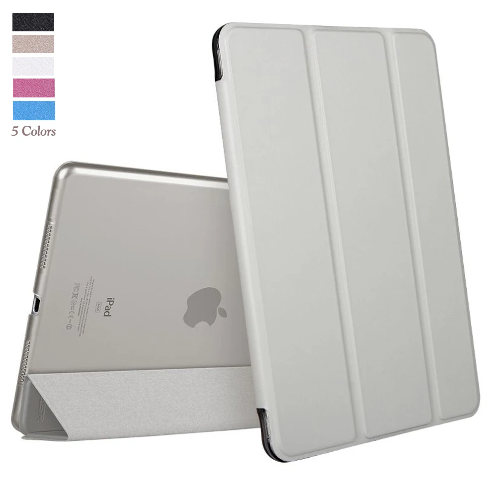 Magnetic Smart Stand Cover Back Hard Case for Apple iPad 2 3 4 5 6 2018 Air 1/2 