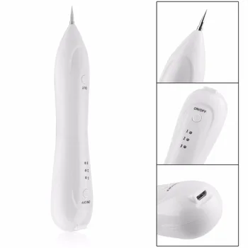

2017 Portable Beauty Dot Mole Removal Sweep Spot Pen Electric Ion Magic Wash Tattoo Spots Speckle Nevus Remover Beauty Device
